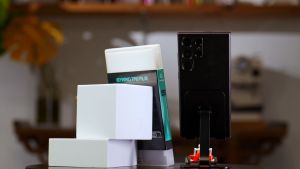 ฟิล์ม Samsung Galaxy S23 Ultra 5G 580cm ร่วมกันรอยกล้อง พร้อมฟิล์มหลัง ฟิล์ม Ibywind