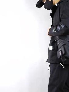 Ins Large Capacity Mens Canvas Crossbody Bag Messenger Bag Shoulder Bag