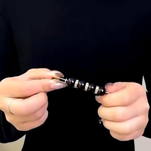 Fashion Wanita Kancing Manset Jeans Pearl / Bros Mutiara / Pin Mutiara