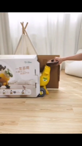 BYJ Banana Plane Stroller with Different Modes Sounds and Lights for Kids