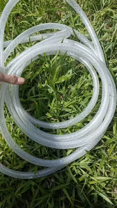 Ông nước dây bơm nước lưới rắn trắng mềm Sài Gòn Ø 16mm - #vattuducduyen