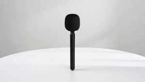 Wireless Mic Handheld Adapter with Windshield Foam Lightweight Interview Microphone Handle for Rode Wireless GO II Mic Holder