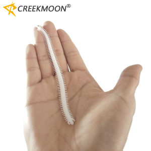 20Pcs/Bag Artificial Soft Centipede Fishing Lure Worm 13cm Earthworm Insect Swim Bait Super Realistic Lures for Jig Head Hook