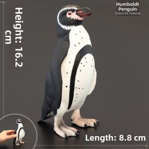 MENGSILE | Solid Emperor Penguin Toy Model