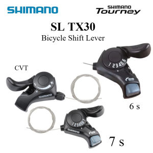 Shimano Tourney SL TX30 Bicycle Shift Lever 6s 7s 18s 21s Speed SL-TX30 Shifters Inner Gear Cable Included