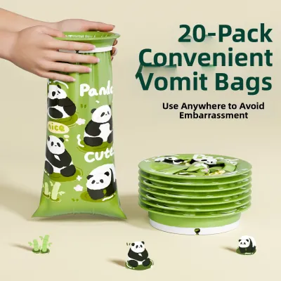 ACOOLTD |Car Emergency Urinal Bag Disposable Vomiting Bag Portable Urination Urinal for Long Distance Car Travel Sickness Relief