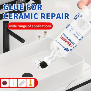Tile And Ceramic Glaze Repair Paste for Filling Cracks Sealing Repairing Ceramic Porcelain Ceramic Enamel and Marble Surfaces
