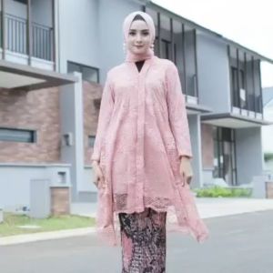 STELAN ABAYA TUNIK KARTINI/SET KEBAYA TUNIK KARTINI MODERN KEKINIAN/BAJU TUNIK BUSUI