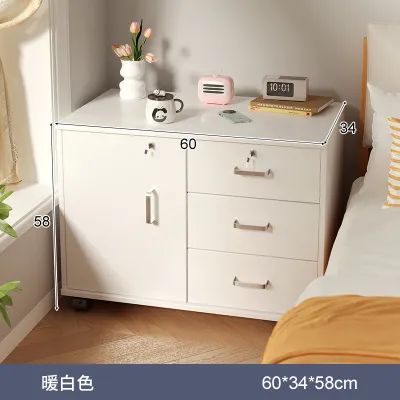 Lockable Modern Bedroom Storage Cabinet
