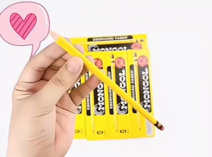 12pcs/box Mongol Pencil (#2 Medium) Mongol octagon Pencil Professional painting pen UMISKY