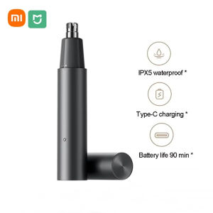 NEW XIAOMI Mijia Electric Nose Hair Trimmer Portable Nose Ears Hair Eyebrow Trimmer for Men Rechargeable Painless Clipper