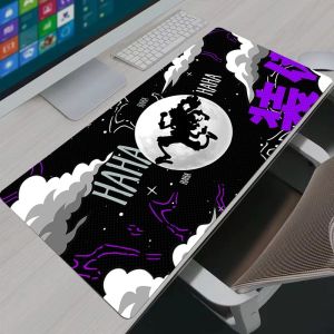 Bandai | Gaming Mouse Pad Gamer Home Computer HD Mousepad XXL One Piece Brook Keyboard Pad Carpet Non-Slip Office Mouse Mats for LOL