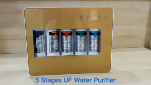 High quality drinking water filter Real five-stage ultrafiltration water purification system Rust Bacteria Removal Replacement Household Tap Water Filter Household kitchen ultrafiltration direct drinking water purifier No waste water no electricity