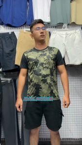 Áo thun nam có tay Loang  áo thun nam chất thun poly lạnh co giản 2 chiều Adam1995@