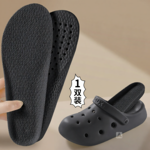 ZHIHAOEN | Comfortable Soft Sole Wide Toe Removable Insole Crocs