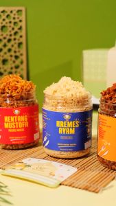 Hampers Kremes Ayam (Kremes Ayam Original Kentang Mustofa Pedas Manis Kering Orek Tempe)