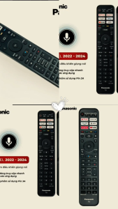 Điều khiển từ xa Tivi Panasonic TH-43LS600 sử dụng Tivi 2022-2024 Chính Hãng Bảo Hành 1 Năm