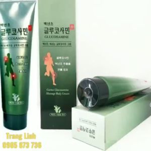 Dầu lạnh hàn quốc Glucosamine tuýp 150ml - Dầu xoa bóp chăm sóc chấn thương giảm đau nhức - koreaboss