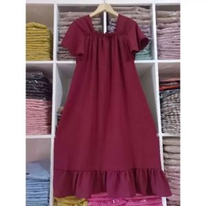 DASTER FUJI /DRESS FUJI / DRSSS LAURA BAHAN CRINKLE AIRFLO