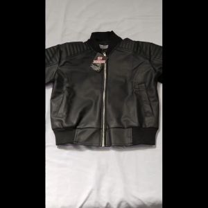 JAKET ANAK KULIT SINTETIS MOGE/JAKET MOTOR ANAK STAILIS MODERN/JAKET ANAK TERBARU