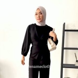 JASMIN ONE SET: Setelan Wanita Elegan