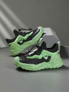 ABC SHIELD | New Flyknit Breathable One-Piece Slip-On Childrens Sports Shoes