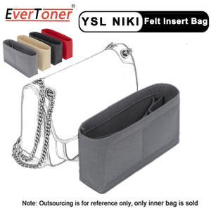 EverToner Fits For NIKI Bag Liner Felt Cloth Insert Bag Organizer Cosmetic Bags Makeup Handbag Organizer Insert Felt Bag In Bag