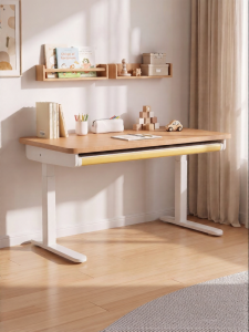ZHIXUEKU | Bàn Học Điều Chỉnh Được Từ Gỗ Sồi Rắn Cho Trẻ Em