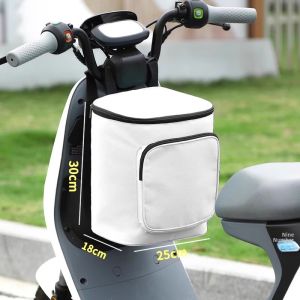 Large Size Waterproof Electric Vehicle Helmet Hanging Bag Front Placement Battery Car Cover Storage Pouch Raincoat Shield Bag