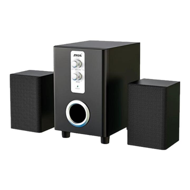 SADA | High-quality Deep Bass Computer Speakers Wooden | Lazada PH