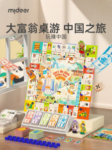 Luxurious Classic Monopoly Board Game for Children And Parents Travel around the World Playing Card Game Super Fun Family Time