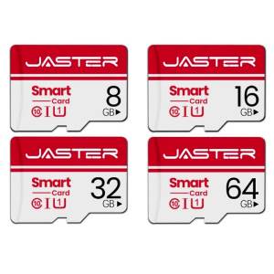 JASTER High Speed Memory Card 64GB Class 10 Silver SD Card 32GB Mini TF Card 100Mb Reading Speed For Phone Switch PC Smart Phone