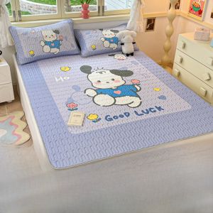 Thảm Làm Mát Bằng Cao Su Thân Thiện Với Giặt Lụa Bộ Ba Món Thích Hợp Cho Ga Trải Giường Ký Túc Xá Trẻ Em Và Học Sinh Thảm Điều Hòa Không Khí Mềm
