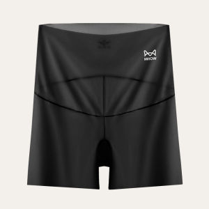 MiiOW | กางเกงผ้าไหมน้ำแข็งบางๆ สำหรับคุณแม่ตั้งครรภ์เอวสูง ป้องกันการมองเห็น กางเกงชั้นในแบบสองชั้น ป้องกันการมองเห็น ป้องกันการมองเห็น