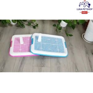 Luka😊พร้อมส่ง💯 ห้องน้ำสุนัข ห้องน้ำหมา แบบมีเสา ถาดฉี่สุนัข ถาดรองฉี่สุนัข ที่ฝึกฉี่สุนัข Dog Toilet ห้องน้ำสัตว์เลี้ยง