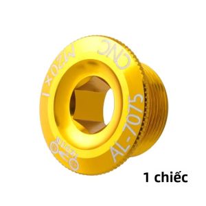 Bu Lông Cố Định Tay Quay Xe Đạp Hợp Kim Nhôm Ốc Vít M20 Nắp Che Tay Quay Phụ Kiện Xe Đạp MTB