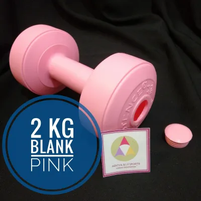 KOSONG Blank Dumbel Barbel Plastik Dumble Dambel 1 2 3 Kg Alat Olahraga Latih Otot BELUM Ada Isi