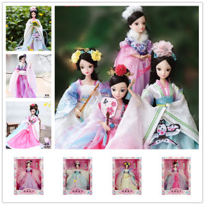 Búp Bê Thời Trang Cổ Trang Phục Mùa Xuân Mùa Hè Mùa Thu Mùa Đông Búp Bê Fairy Doll Búp Bê Nhỏ Bằng Vải