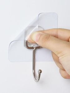 Móc Treo Tường Chịu Lực Dán Chắc Chắn Móc Quần Áo Lớn Cho Nhà Bếp Móc Treo Không Để Lại Dấu Vết Móc Treo Không Cần Đục Lỗ