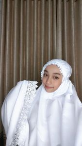 Bergo Hijab Umroh&Haji Katun Premium
