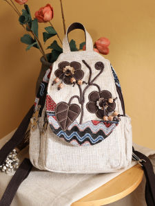 YIMOYICAI | Ethnic Style Casual Travel Lightweight Backpack