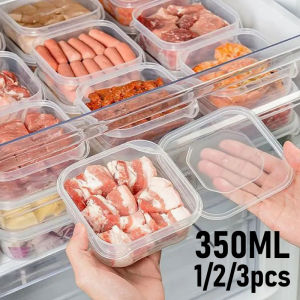 YESPERY 1/2/3Pcs Refrigerator Storage Sealed Box Durable Frozen Meat Preservation Box for Storing Fish Meat Vegetables Kitchen Tools