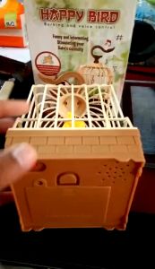 Mainan Happy Bird Burung Sangkar Terbaru FU 1155 | Mainan Edukasi Anak Yang Menarik Ada Lampu Dan Musik Barking And Voice Control | Mainan Anak Murah Meriah Best For Early Erucation | Mainan Burung Sangkar Bahan Plastik Bagus
