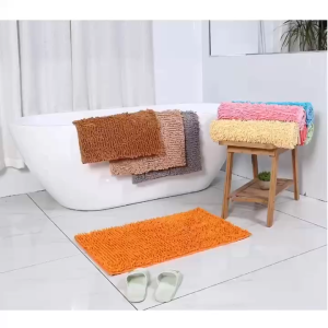 NEW SIZE 40*60cm High quality Microfiber Absorbent Non-slip Doormat Chenille Bath Mat