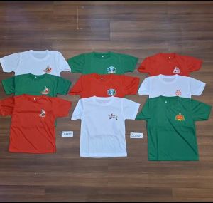 Baju Kaos Seragam Natal Oblong Dewasa Lengan Pendek size M-3XL