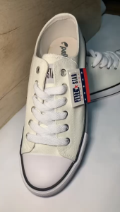 PALLAS JAZZ STAR Kasut Sekolah Putih / LO CUT WHITE SCHOOL SHOE / 白色校鞋 New Arrival N307196W