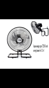 Kipas Angin GMC 725 Desk Fan 2in1 Tornado 16 inch SNI / Original / Murah 725