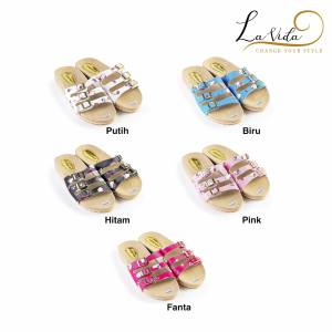 LVD Sandal Flat Wanita Art KKL 25H ( SIZE 37- 40 )