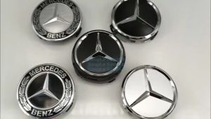 Mercedes-Benz Wheel Center Rim Caps 75mm High Quality Wheel Cap Tyre Hub AMG Rim Cap Merz Rim Cap