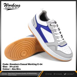 SEPATU RUNNING WORKING C-04 sneakers cewek cowok sepatu olahraga pria wanita sepatu joging